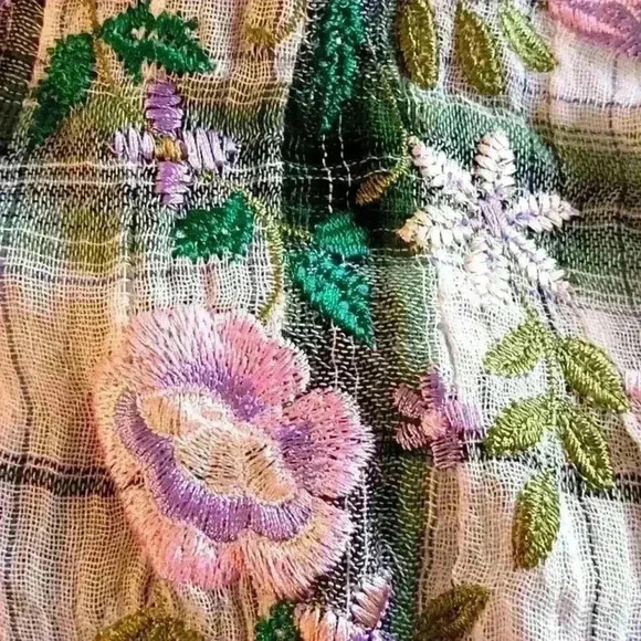 Aratta Summer Breeze Shirt Tunic Green Small Nwts! - Picture 10 of 10